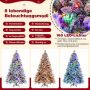 Christmas tree, 850 branch tips, 240 LED, 180 × 110 cm