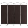 Room divider, 4-piece, 220.98 × 50.8 × 187.96 cm