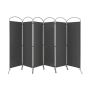 Room divider, 6 sections, 331 × 51 × 188 cm