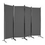 Room divider, Grey, 220 × 51 × 173 cm
