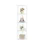 Stūra plaukts SONGMICS HOME, 5 plaukti, 38,3 × 139 × 27 cm