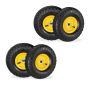 Ratiņu riepas Relaxdays, 4 gab, 26 × 8,5 cm