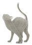 Kaķa statuete Cat Sparky, 17,5 × 26 × 9 cm