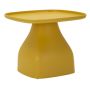 Coffee table Gea, Yellow, 48 × 38 × 48 cm