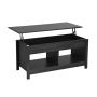 Coffee table, with hidden storage compartment, 109 × 47.5 × 50–63 cm