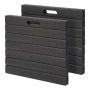 Ceļgalu balsti Relaxdays 10053848_46, 2 gab, 3 × 35 × 30 cm