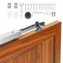 Kabatas durvju sliežu komplekts VEVOR XC39SF-5FT, vienviru durvīm, 1441 × 44,9 × 31 mm