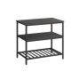 Kitchen shelf 60x100x90cm., black