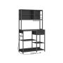 Virtuves plaukts 40,5x110x180,4 cm, melns