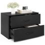 Chest of drawers, 2 drawers, stackable, 60 × 38 × 34 cm