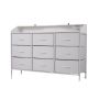 Chest of 9 drawers, 126 × 84 × 29 cm