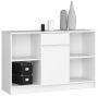 Chest of drawers B-17 120 cm., white