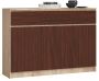 Комод K140, 3 дверцы и 3 ящика, Разноцветный, 138 × 99 × 40 см