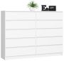 Chest of drawers NORE K160, white