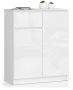 Chest of drawers NORE K80, white