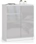 Комод K80 CLP, 2 дверцы и 1 ящик, белый, 80 × 99 × 40 см