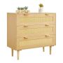 Kumode VEVOR ZD-25TB02, 3 atvilktnes, 80 × 77 × 35 cm