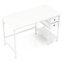 Computer desk, 2 drawers and shelf, 120 × 75 × 60 cm