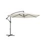 SONGMICS Cantilever Parasol, Sand, Ø 350 × 250 cm