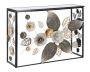 Konsoles galds Mauro Ferretti Glam Dark, 111,8 × 80 × 41,9 cm