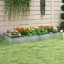 Landscape Edging, 6-Piece, Silver