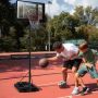 Basketball stand, adjustable height, 99.06 × 304.8 × 66.04 cm
