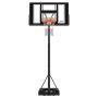 Basketbola statīvs VEVOR M021a-2, 44 collu vairogs, 1100 × 1720 × 3600 mm
