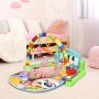 Baby Activity Play Mat, with Piano and 5 Pendants, 78.74 × 59.69 × 43.18 cm