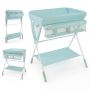 Baby changing table, 3 height settings, 81 × 66.5 × 95/98/101 cm