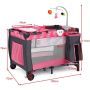 Baby playpen, double-layer, 100.3 × 76.2 × 69.9 cm