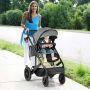 Baby stroller, 3 in 1, 96.5 × 58.4 × 104.1 cm