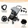 Baby stroller, Reversible seat, 94 × 51 × 102 cm
