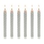 Konusveida LED sveces Relaxdays, 6 gab, 25 × 2,2 cm