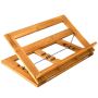 Подставка для кулинарных книг Relaxdays 10014658.0, регулируемая, 33 × 22 × 22,5 см