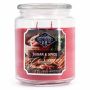 Ароматическая свеча Candle Brothers, 1 шт, Красная, Ø 10 × 15 см