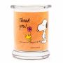 Aromātiskā svece Peanuts™, „Thank You“, Ø 9,5 × 11,5 cm