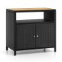 Outdoor storage cabinet, 2 doors, 90.17 × 86.36 × 53.34 cm