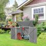 Outdoor storage unit, with two doors, 182.88 × 91.44 × 152.4 cm