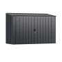 Outdoor storage shed, with lockable doors, 76 × 34 × 50 inches