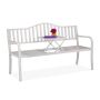 Dārza sols Relaxdays 10036072_1255, līdz 3 cilvēkiem, 150 × 89 × 58,5 cm