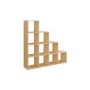 Shelf 29x129.5x129.5cm., light brown color