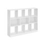 Shelf 30x126x100cm., white