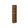 Shelf 24x40x178.5cm., brown
