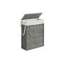 Laundry basket 55L., gray/white