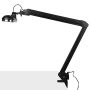 LED darba lampa ELEGANTE, 12 W, Melna