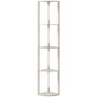 LED stāvlampa, 4 plaukti, Ozola, 41 × 29,5 × 163,5 cm