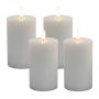 LED vaska sveču komplekts Relaxdays, 4 gab, 13 × 7,5 cm