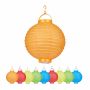 LED lampionu komplekts Relaxdays 10024352.0, 10 gab, Ø 20 × 24,5 cm