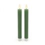 LED sveces Relaxdays 10051655_1298, 2 gab, Ø 2 × 25 cm