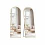 SONGMICS Curved Full-Length Standing Mirror, 160 × 50 cm
